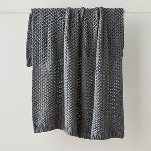 West Elm Chunky Knit Throw